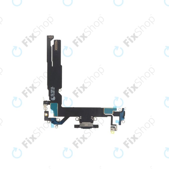 Заряден конектор + flex кабел за iPhone 16, Black