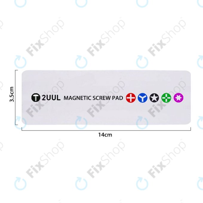 Магнитна подложка за винтове – 140 x 35mm, 2UUL