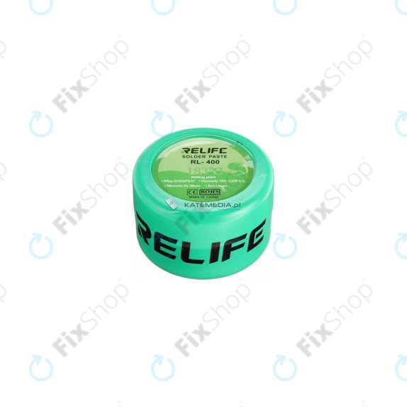 Спойка паста 183°C (20g), Relife RL-400