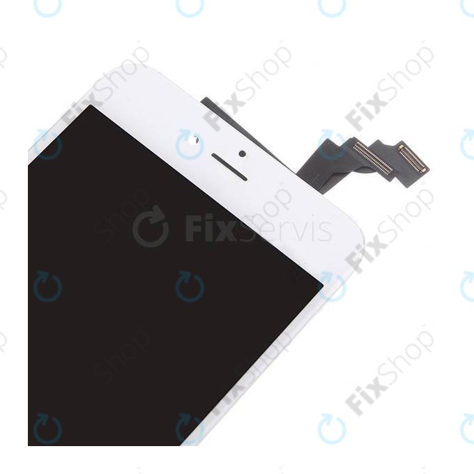 Дисплей за iPhone 6 Plus, White, Тъчскрийн с рамка