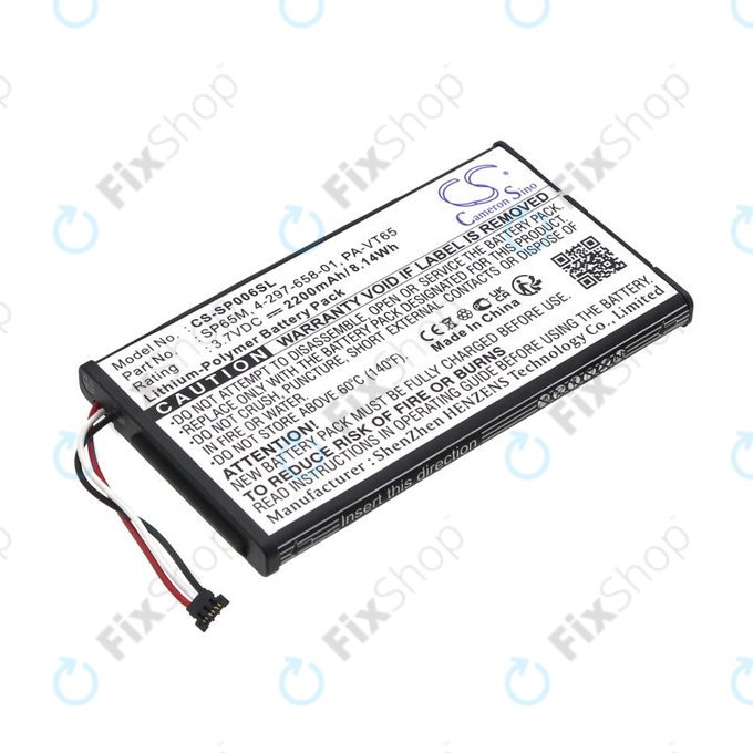 Батерия за Sony PS Vita, 2200mAh, Li-Pol, 3.7V, SP65M, HQ
