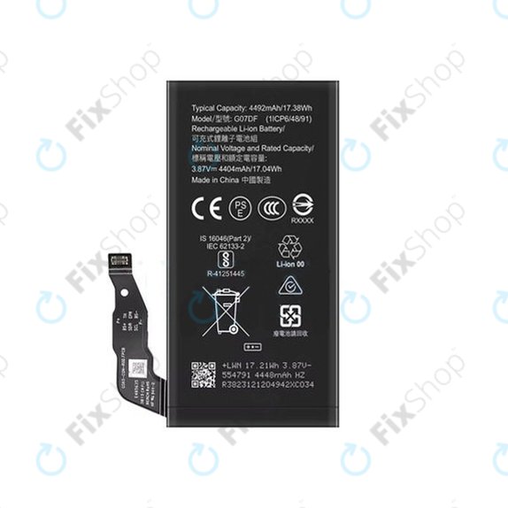 Батерия за Google Pixel 8a, GO7DF, 4492mAh