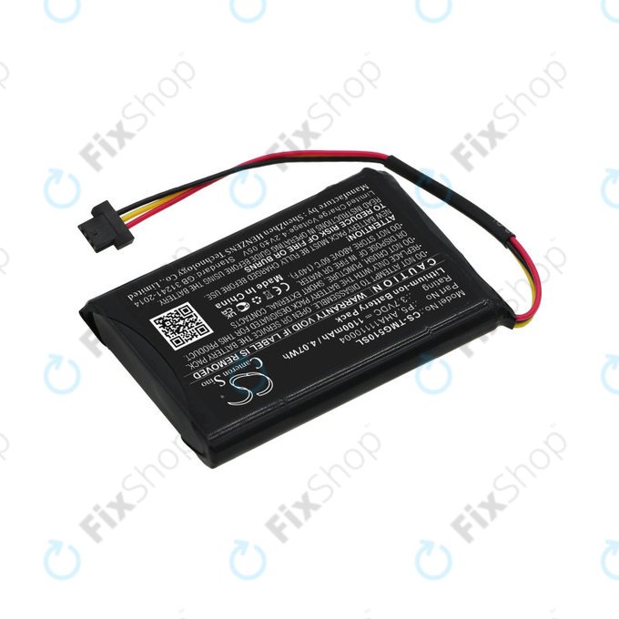 Батерия за TomTom Go 510, 1100mAh, Li-Ion, 3.7V, AHA11110004, HQ