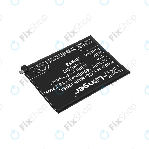 Батерия за Xiaomi Mi 10T 5G M2007J3SY, 4900mAh, Li-Pol, 3.85 V, BM53, HQ