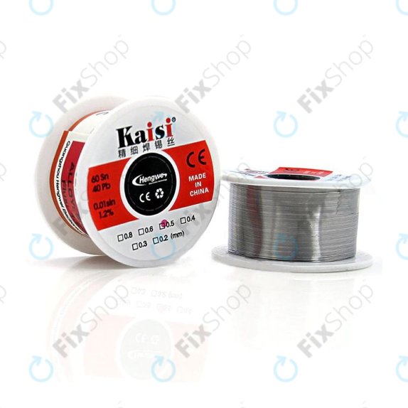 Поялъчна тел за прецизно запояване Sn/Pb – 0.3mm (50g), Kaisi