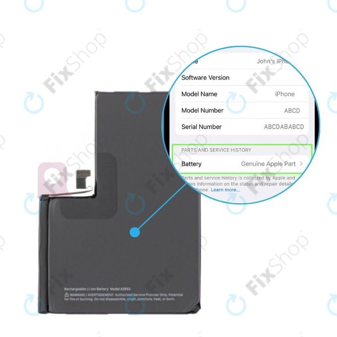 Батерия за iPhone 13 Pro Max, 4352mAh, 661-22294, Genuine Apple