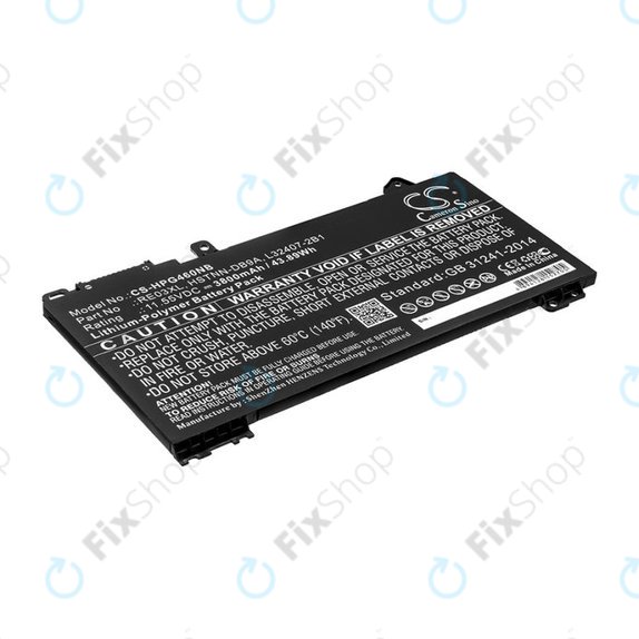 Батерия за HP ProBook 455, 450, 445, 440, 430 G6, 3800mAh, Li-Pol, 11.55V, RE03XL, HQ