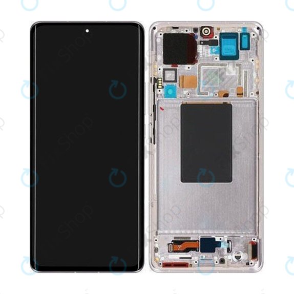 дисплей за Xiaomi 12 Pro 2201122C 2201122G, Тъчскрийн и рамка, 56000500L200, Purple, Genuine Service Pack