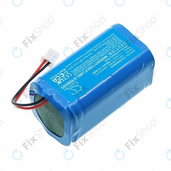Батерия за Ecovacs Winbot W-series, S04-LI-148-650, 14500-S41PJ, Li-Ion 14.8V 700mAh, HQ