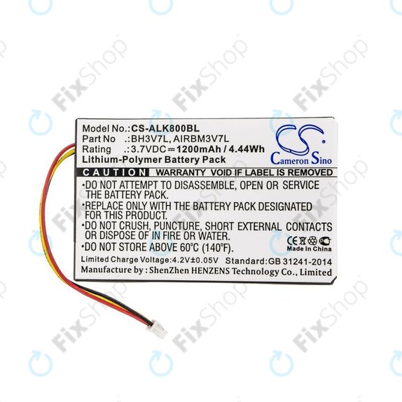 Батерия за Autec Air A4, A6, A8, 1200mAh, Li-Pol, 3.7V, BH3V7L, AIRBM3V7L, HQ