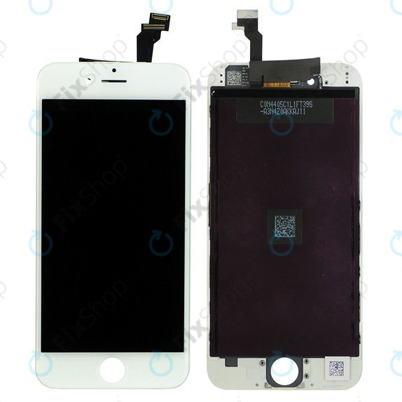 Дисплей за iPhone 6, White, Тъчскрийн с рамка, Refurbished