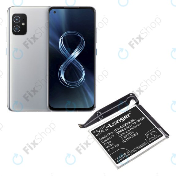 Батерия за Asus Zenfone 8 ZS590KS, 3900mAh, Li-Pol, 3.87 V, C11P2003, HQ
