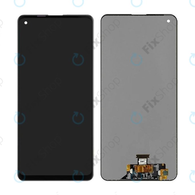 дисплей за Samsung A21s A217F, Тъчскрийн без рамка, TFT