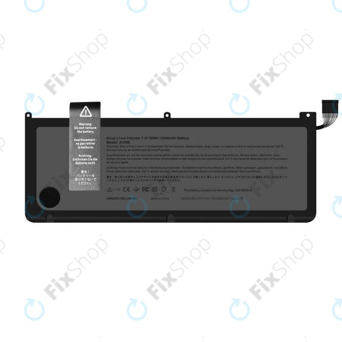 батерия за MacBook Pro 17" A1297 (началото на 2009 – средата на 2010), A1309, 12840mAh
