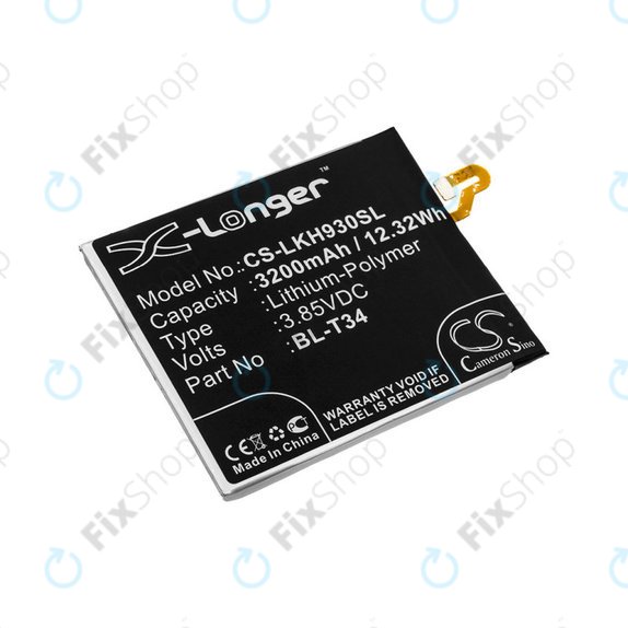 Батерия за LG H930, V30, V35, 3200mAh, Li-Pol, 3.85V, BL-T34, HQ