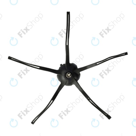 Комплект резервни части за Xiaomi Roborock S5 Max, S6, S6 MaxV, S6 Pure, Xiaowa E3 (1x Основна четка, 2x Филтър, 2x Странична четка – черна)