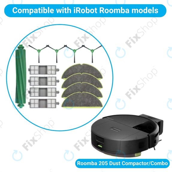 Комплект за iRobot Roomba 205 Dust Compactor, DustCompactor Combo