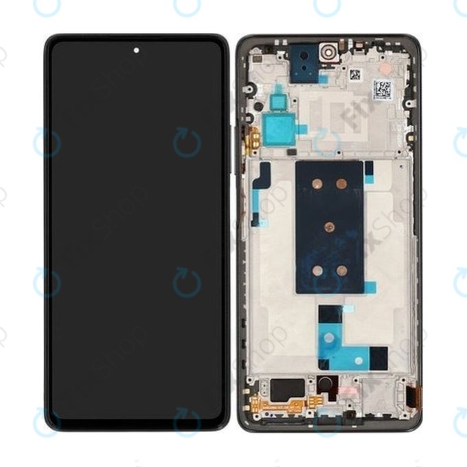 дисплей за Xiaomi 11T Pro, Тъчскрийн и рамка, 5600030K3S00, 56000E0K3S00, Meteorite Gray, Genuine Service Pack