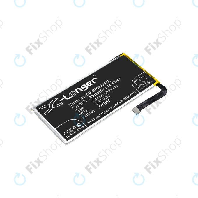 Батерия за Google Pixel 5, 3800mAh, Li-Pol, 3.85 V, GTB1F, HQ