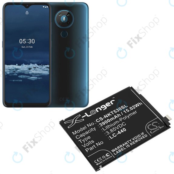 Батерия за Nokia 5.3, 3900mAh, Li-Pol, 3.85 V, LC-440, HQ