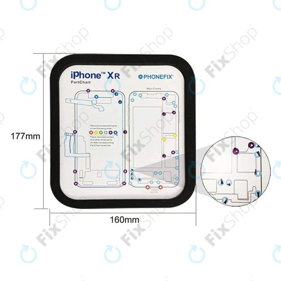 Магнитна подложка за винтове за iPhone 6 – 11 Pro Max