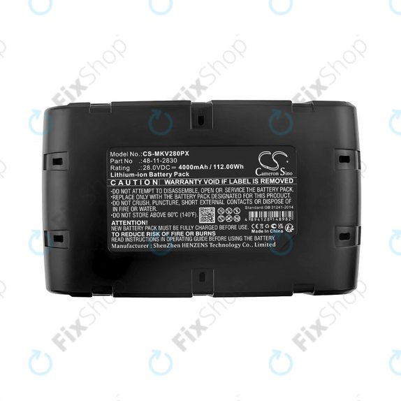 Батерия за Milwaukee 0721-20, V28 Vc, Wurth Bs 28-A Combi, 4000mAh, Li-Ion, 28V, 48-11-2830, HQ