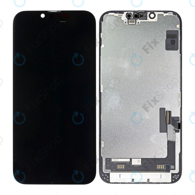 Дисплей In-Cell FHD за iPhone 14, Тъчскрийн с рамка, FixPremium