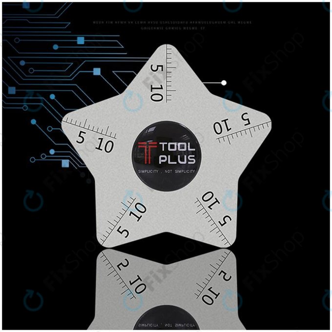 Ултра тънък гъвкав инструмент за разглобяване (петстенен), QianLi ToolPlus Star