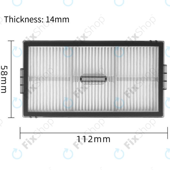 HEPA филтър, 2 бр. за Roborock Saros 10R