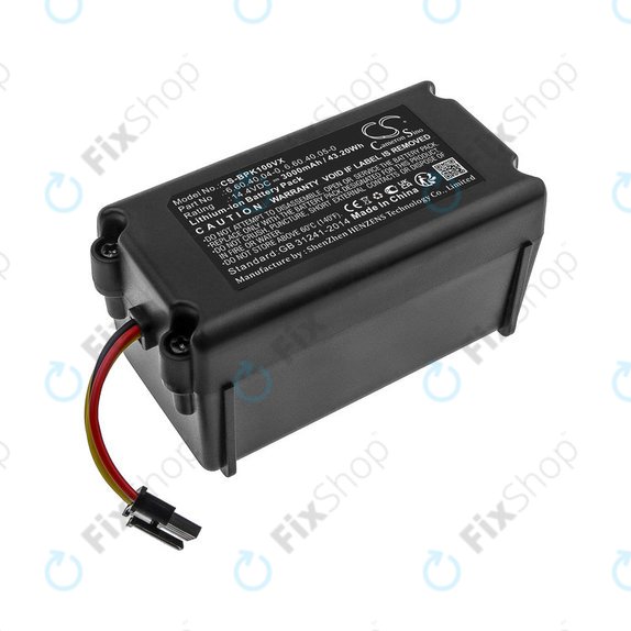 Батерия за Sencor SRV 9250, SRV 8250, SRV 6250, SRV 4250, Blaupunkt XSMART, SRX 1002, Li-ion, 14.4V, 3000mAh, HQ