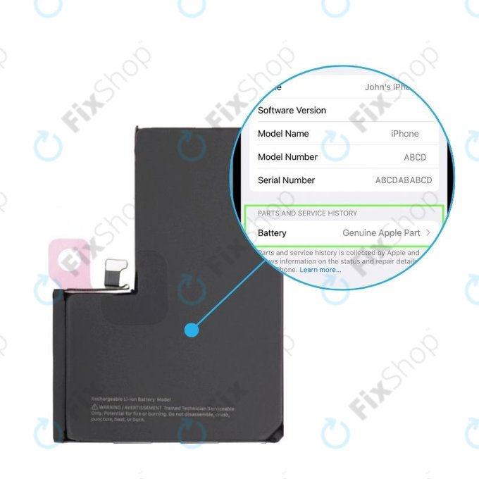 Батерия за iPhone 15 Pro, 3274mAh, 661-35694, Genuine Apple