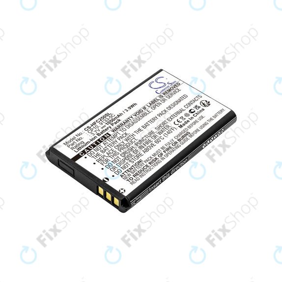 Батерия за Amplicomms Powertel M4000, Auro Comfort 1010, 1050mAh, Li-Ion, 3.7V, MM460BB, CP10, HQ