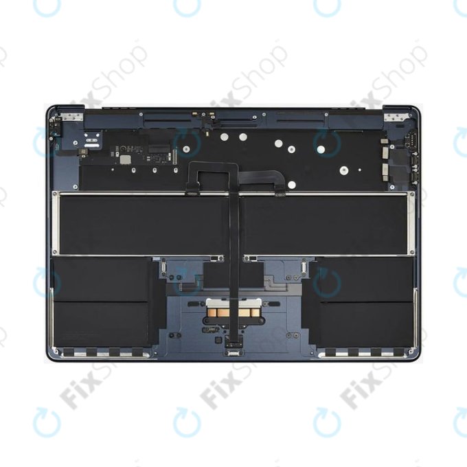 Горен корпус с клавиатура за MacBook Air 15", A3114 (2024), с US клавиатура и батерия, Midnight, 661-40269, Genuine Apple