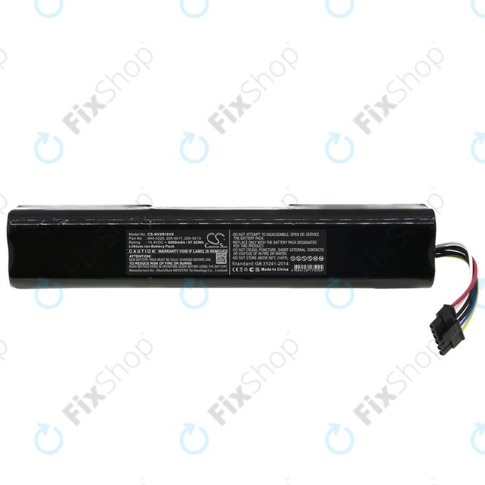 Батерия за Neato Botvac D3, D4, D5, D6, D7-series, 6800mAh, Li-Ion, 14.4V, 945-0225, 205-0011, 205-0013, HQ