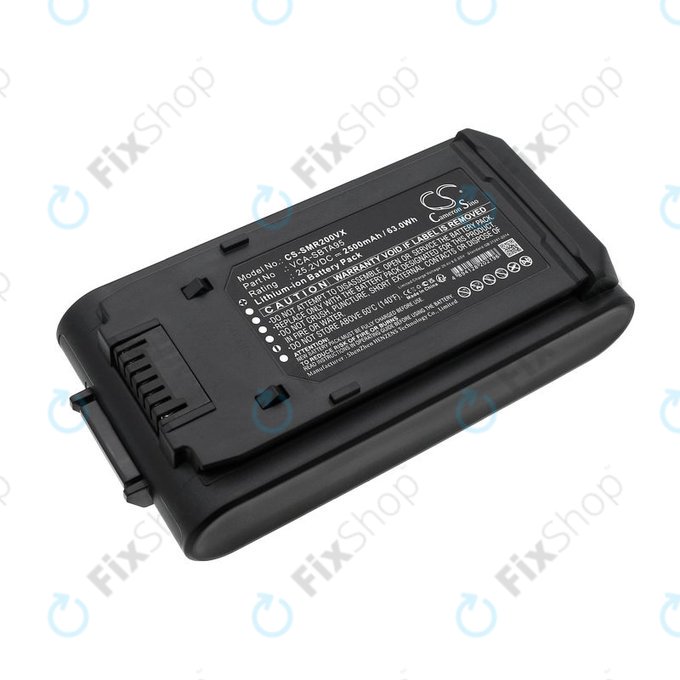 Батерия за Samsung Bespoke Jet, Bespoke Jet Complete, 2500mAh, Li-Ion, 25.2V, VCA-SBTA95, HQ