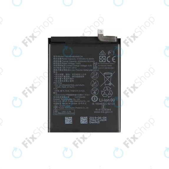 Батерия за Huawei Mate 20 Pro, P30 Pro, HB486486ECW, 4200mAh