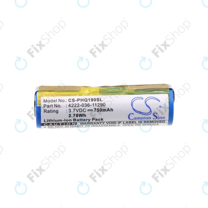 Батерия за Philips 8895XL, 750mAh, Li-Ion, 3.7V, 036-11290, HQ