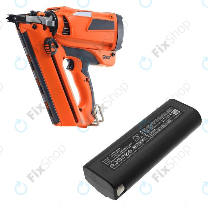 Батерия за Paslode 900400, 3300mAh, Ni-MH, 6V, 404400, BCPAS-404717, HQ