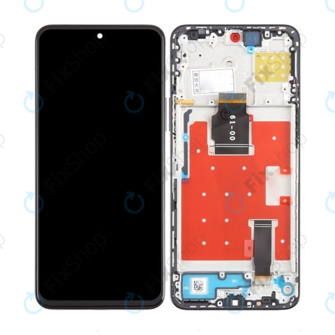 дисплей за Honor 90 Lite 5G, Тъчскрийн и рамка, черен, Black, TFT