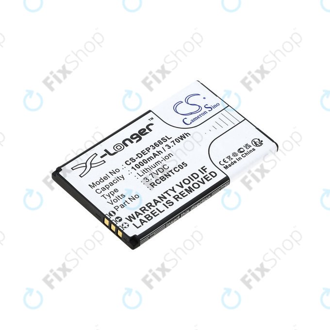 Батерия за Doro Primo 368, 1000mAh, Li-Ion, 3.7V, RCBNTC05, HQ