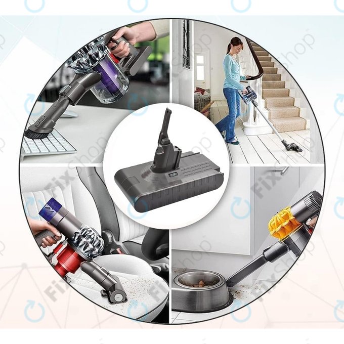 Батерия за Dyson V8, 215681, PM8-US-HFB1497A, Li-Ion 21.6V 4000mAh