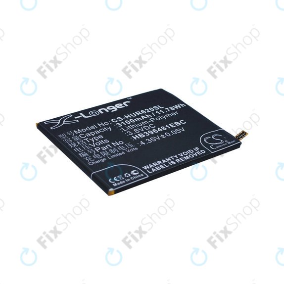 Батерия за Huawei Ascend Y6 2, Honor 5a, Huawei G7 Plus, 3100mAh, Li-Pol, 3.8V, HB396481EBC, HQ