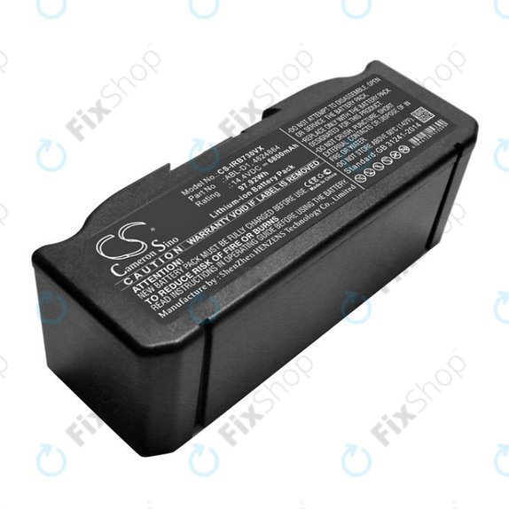 Батерия за iRobot Roomba e-series, i-series, ABL-D1, 4624864, ABL-D2, Li-Ion 14.4V 6800mAh, HQ