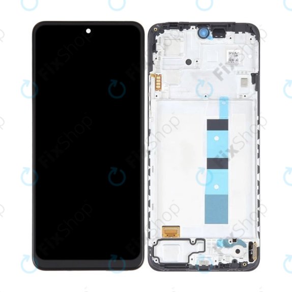 дисплей OLED за Xiaomi Redmi Note 12, Тъчскрийн и рамка, Black