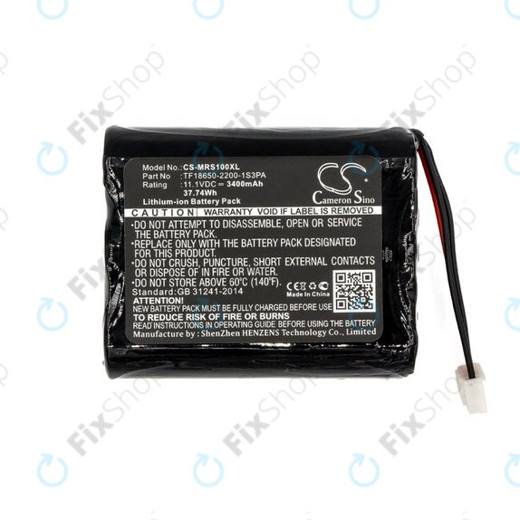 Батерия за Marshall Stockwell, 3400mAh, Li-Ion, 11.1V, TF18650-2200-1S3PA, HQ