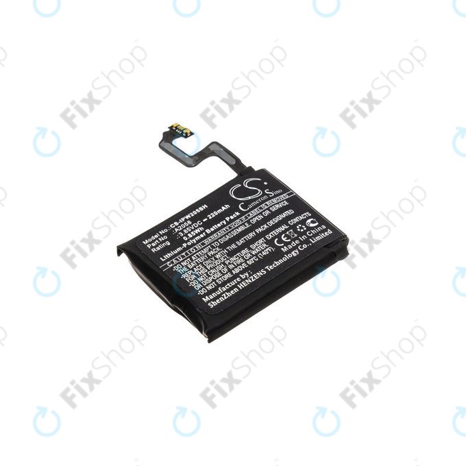 Батерия за Apple Watch 4 40 mm, 220mAh, Li-Pol, 3.85 V, A2058, HQ