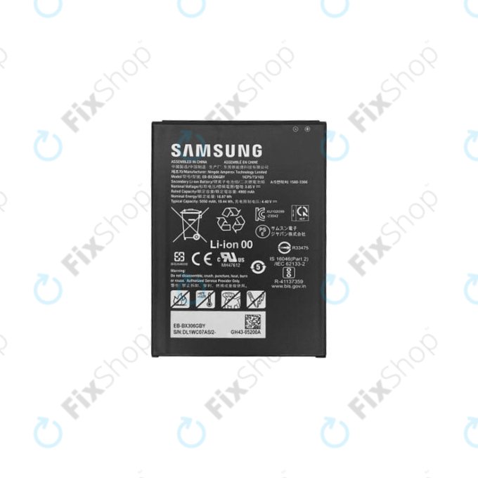 Батерия за Samsung Tab Active5 X306B, 5050mAh, EB-BX306GBY, GH43-05200A, Genuine Service Pack