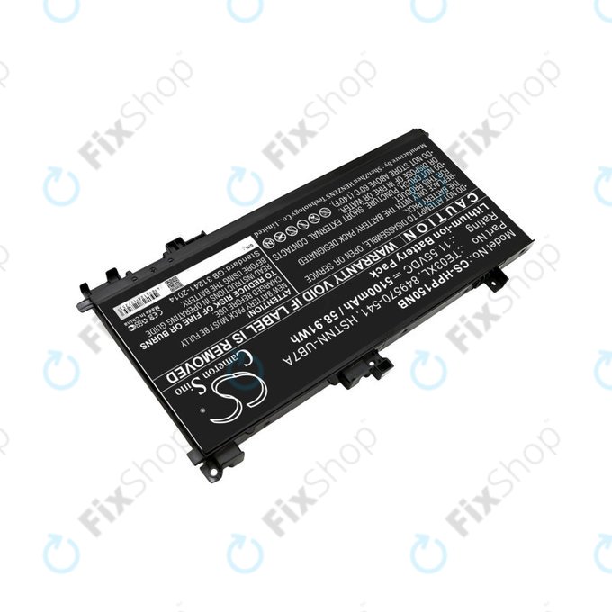 Батерия за HP Omen 15, Pavilion 15, WASD 15, 5100mAh, Li-Ion, 11.55V, TE03XL, HQ