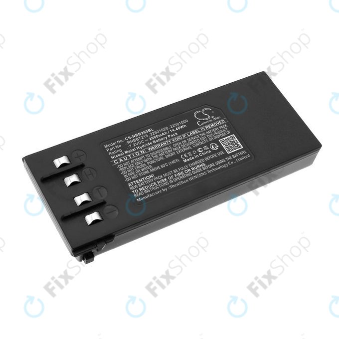 Батерия за Hiab 077 Hiduo, 088CL, 095, 2000mAh, Ni-MH, 7.2V, RNBB7215, 2.250.1000, HQ