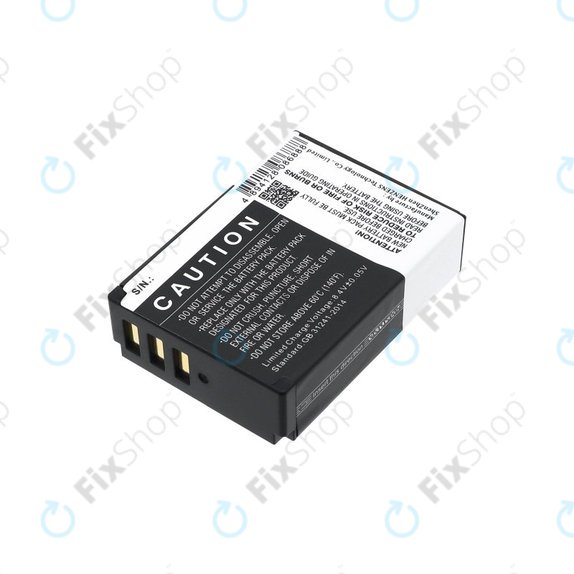 Батерия за Kodak PIXPRO S1, AZ651, AZ652, AZ901, 1150mAh, Li-Ion, 7.4V, LB-070, HQ